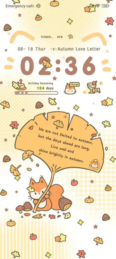 Ginkgos Autumn - Screenshot 2