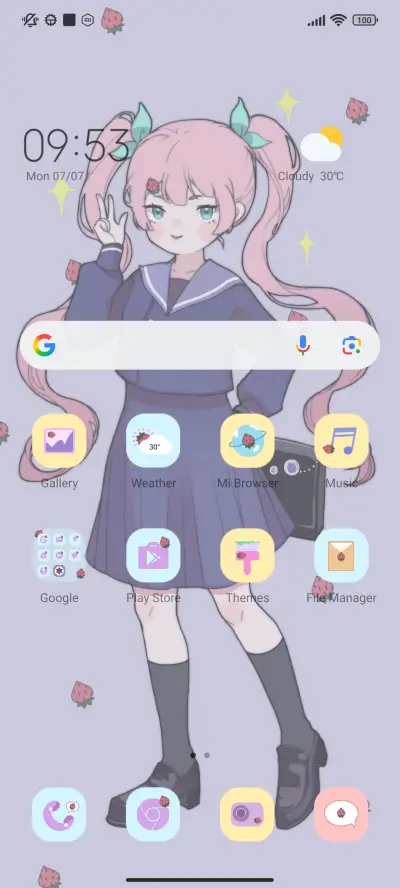 Strawberry Bubble - Screenshot 2