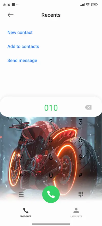 Rainy night moto - Screenshot 4