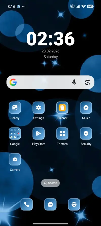 Blue Sparkle - Screenshot 2