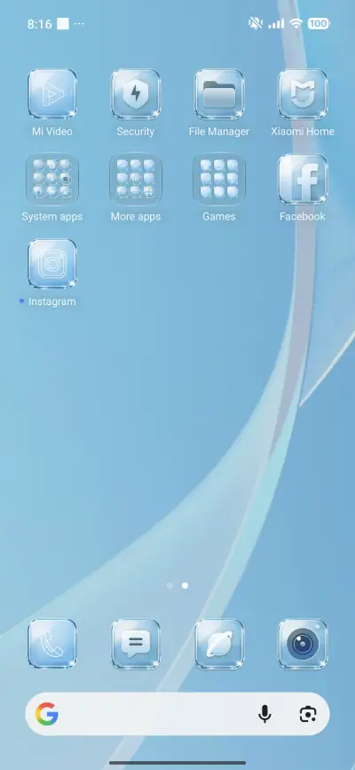 Blue Glass VK - Screenshot 3