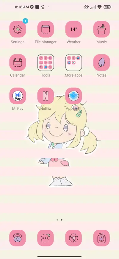 Pink stripe wow - Screenshot 3