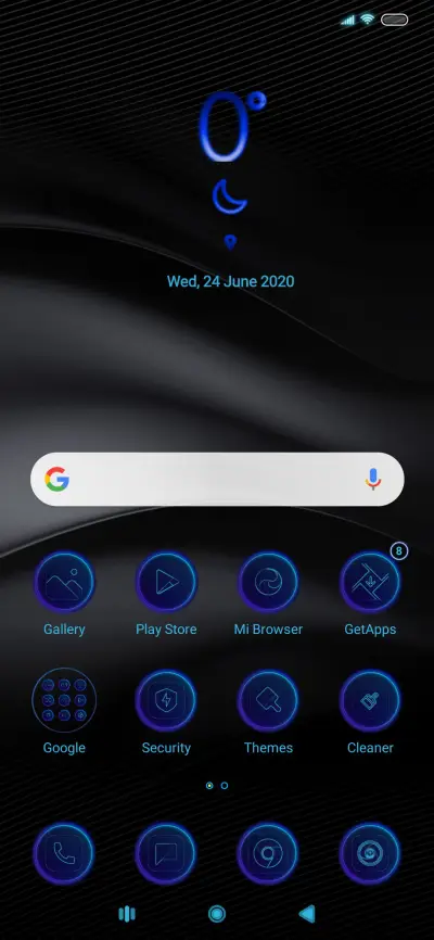 Yoku Blue Neon - Screenshot 2