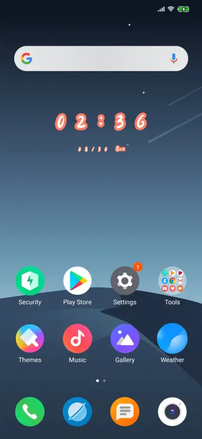 Ronix UI - Screenshot 2