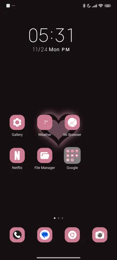 Pink Black Ease - Screenshot 2