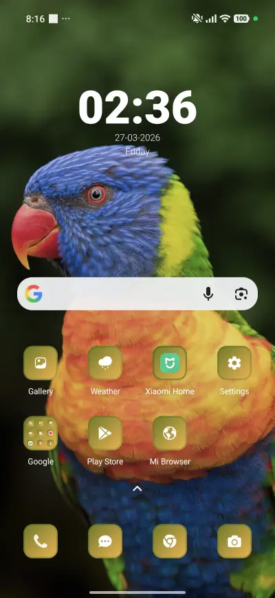 Colourful parrot - Screenshot 2