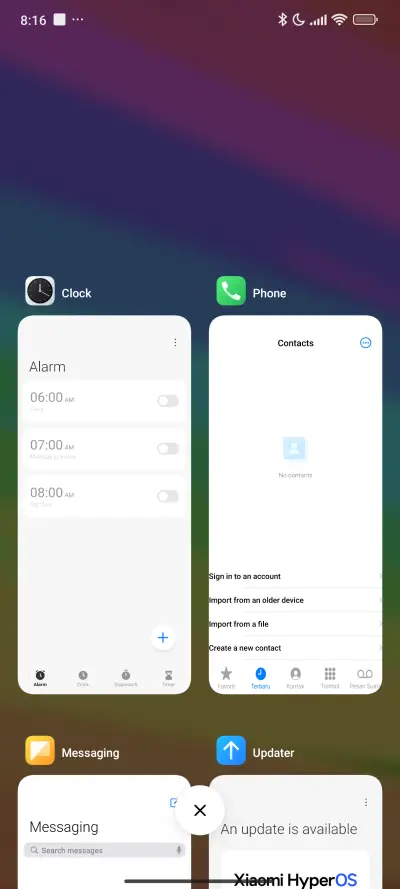 Rainbow theme v1 - Screenshot 4