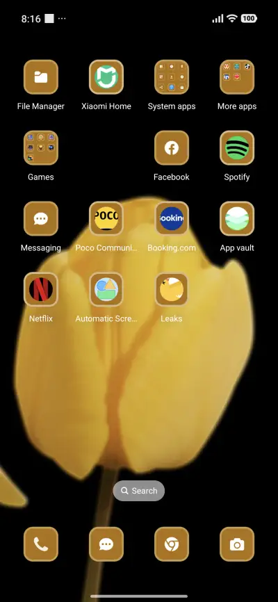 Amoled Yellow - Screenshot 3