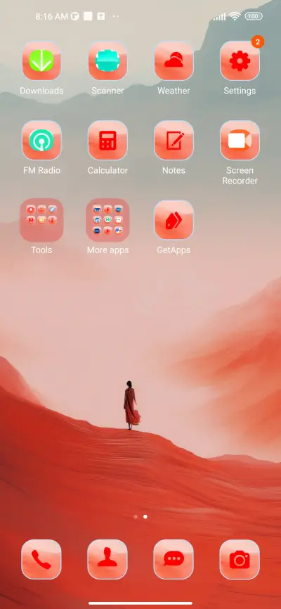 minimal red - Screenshot 3