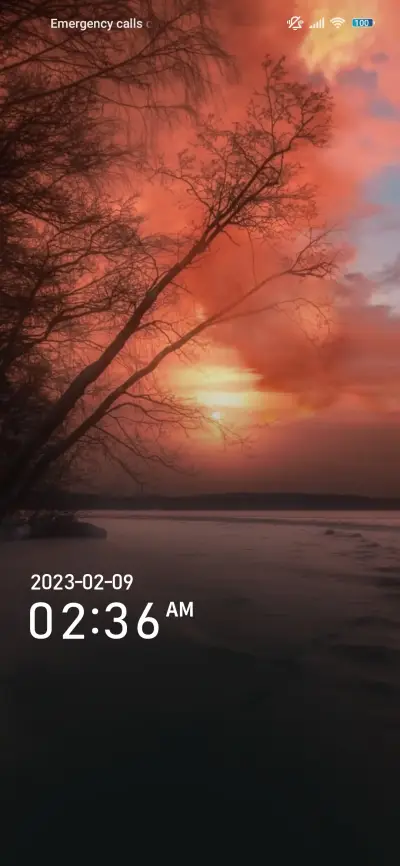 Hazy setting sun - Screenshot 1