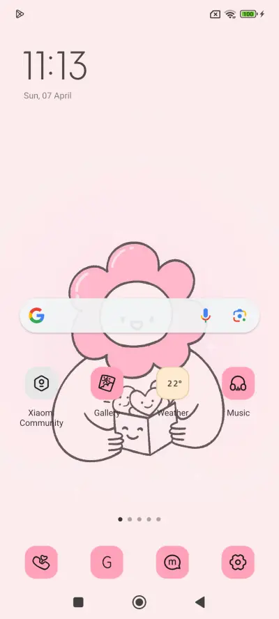 Simple line widget - Screenshot 2