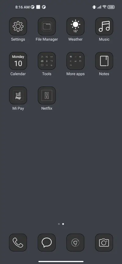 Light Black v13 - Screenshot 3