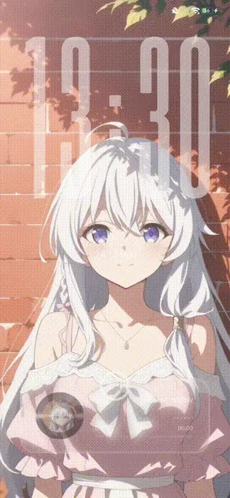White-haired girl - Screenshot 1