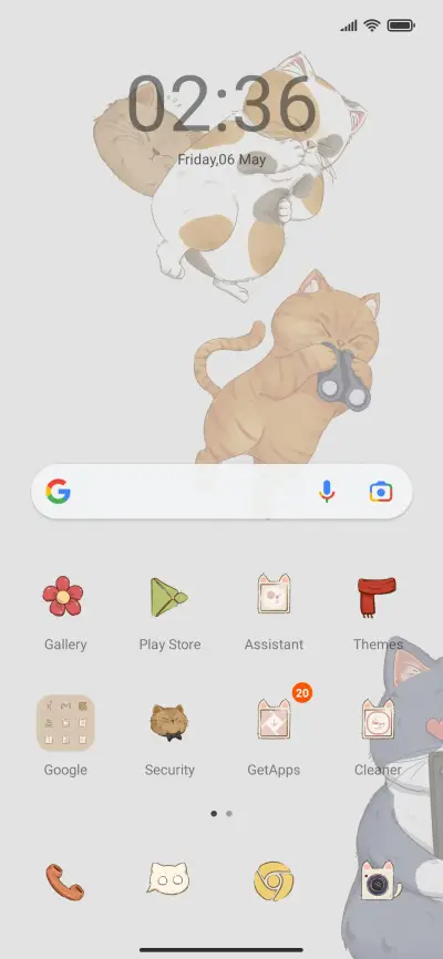 Kitty look phone - Screenshot 3