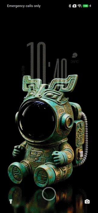 Astronaut cosplay THEME for Xiaomi MIUI HyperOS