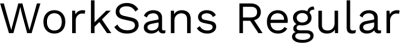 WorkSans Regular FONT for Xiaomi MIUI HyperOS
