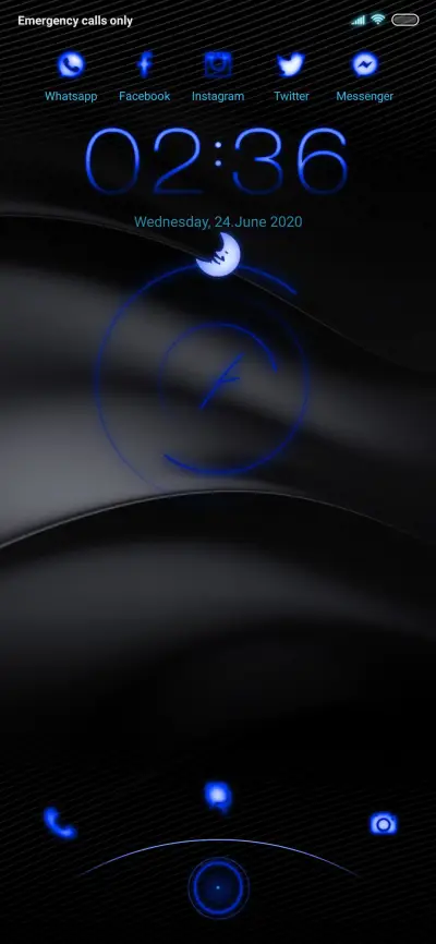 Yoku Blue Neon - Screenshot 1