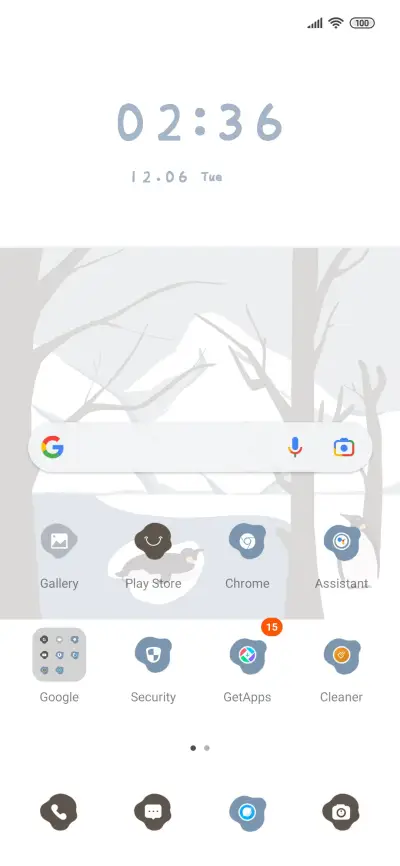 Snow in winter - Screenshot 3