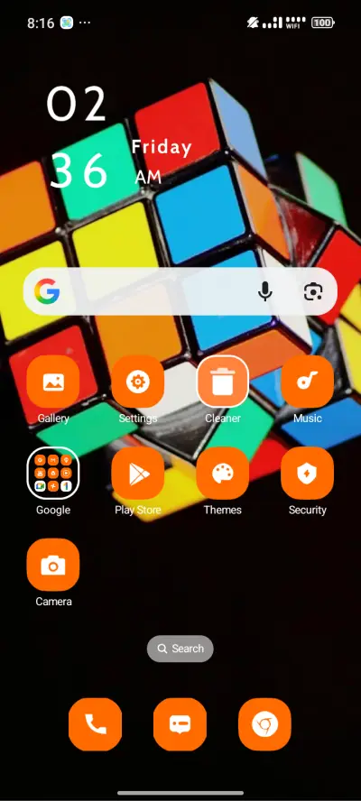 colorful cube - Screenshot 2