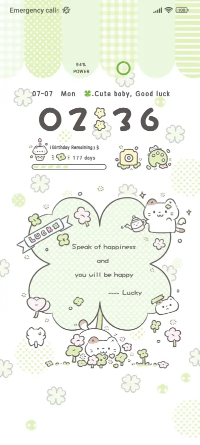 Lucky Clover Kitty - Screenshot 1