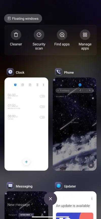 Dazzle night space - Screenshot 4