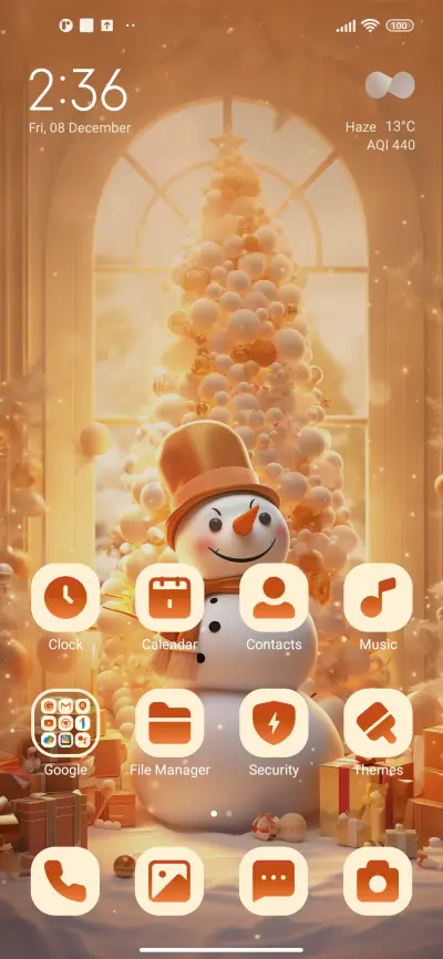 Christmas snowman - Screenshot 2