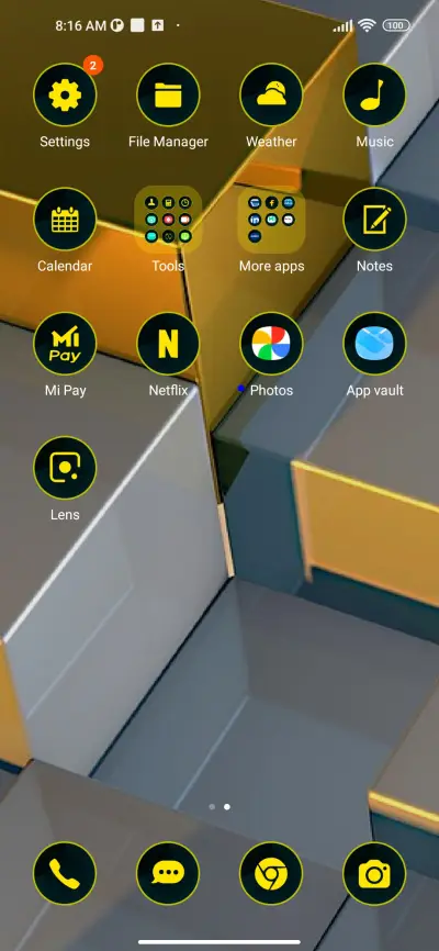 abstract cubes - Screenshot 3