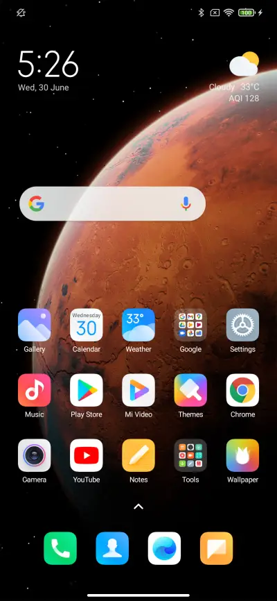 Screen Layout 5x7 THEME for Xiaomi MIUI HyperOS