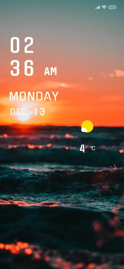 Sun Sea THEME for Xiaomi MIUI HyperOS
