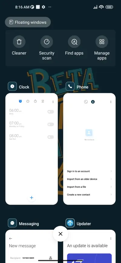 Beta - Screenshot 4