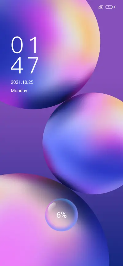 Colored balls THEME for Xiaomi MIUI HyperOS