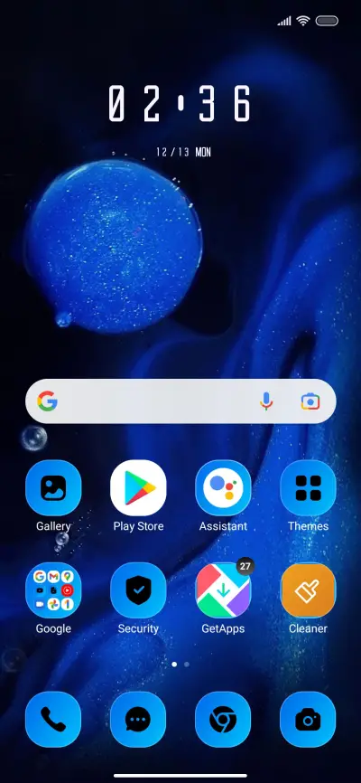 Liquid Blue - Screenshot 2