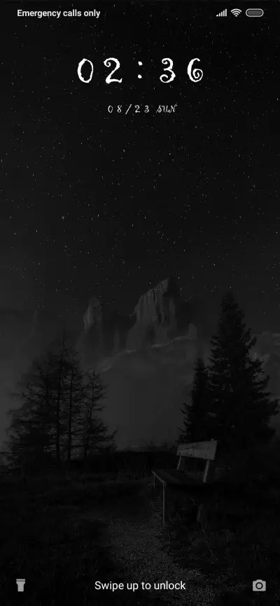 Night Sky Black_3MDS - Screenshot 1