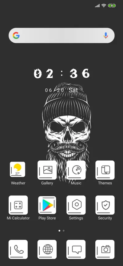 Biker Skull - Dark_3MDS - Screenshot 2