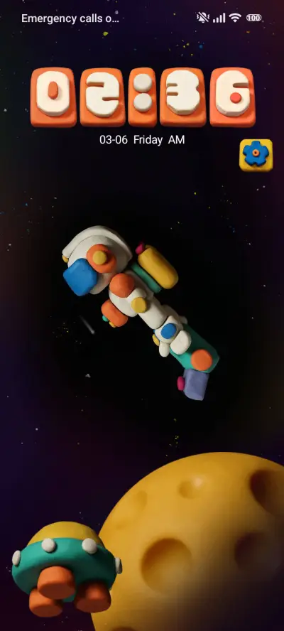 SpaceMan Clay - Screenshot 1