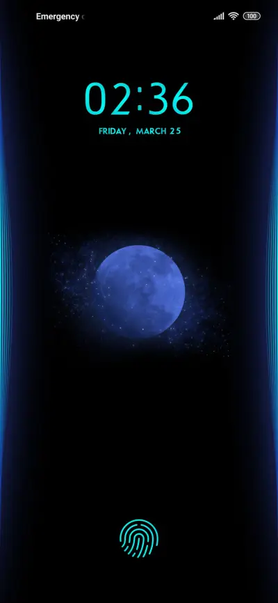 Insane_Blue_MiTurns5 THEME for Xiaomi MIUI HyperOS
