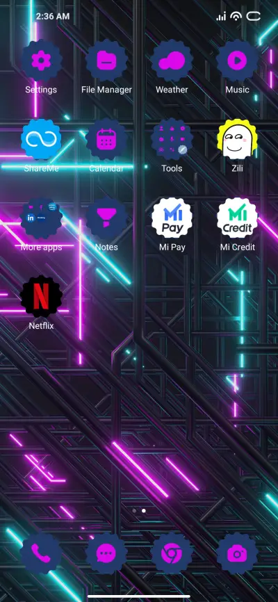 Neon Style - Screenshot 3