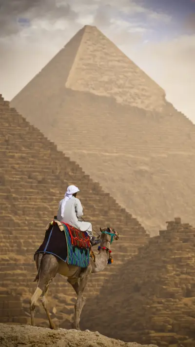 Why did the pharaoh abandon the pyramids