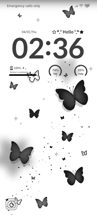 Two tone butterfly - Screenshot 1