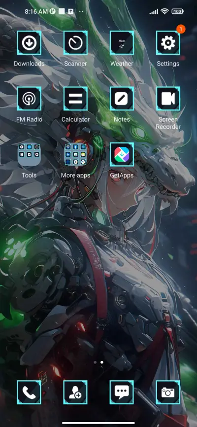 Cyber Dragon Girl - Screenshot 3