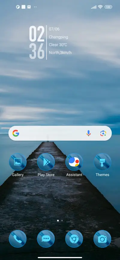 blue sea - Screenshot 2