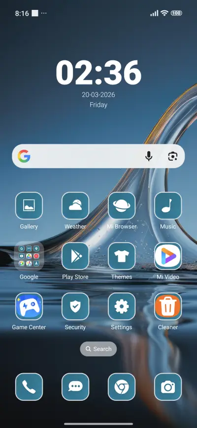 abstract water - Screenshot 2