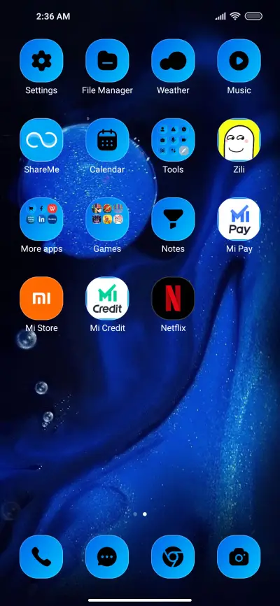 Liquid Blue - Screenshot 3