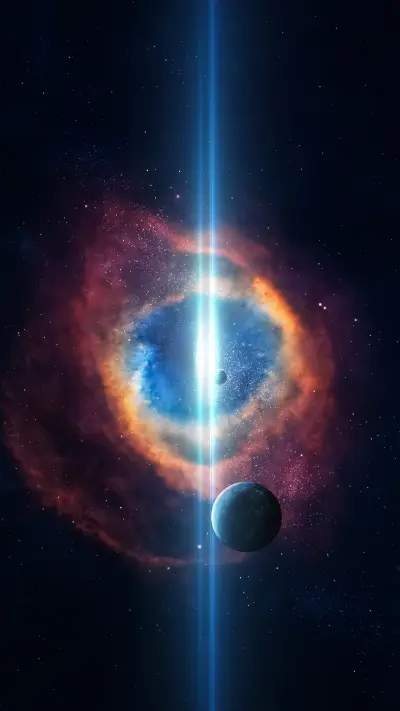 Who threw space debris 8