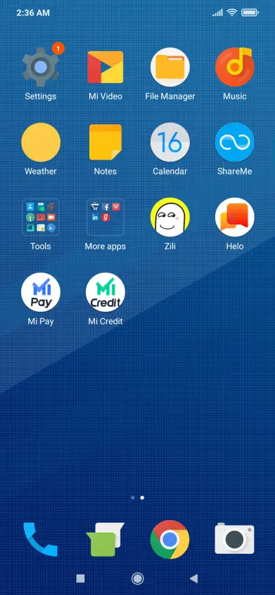 Android Origin - Screenshot 2