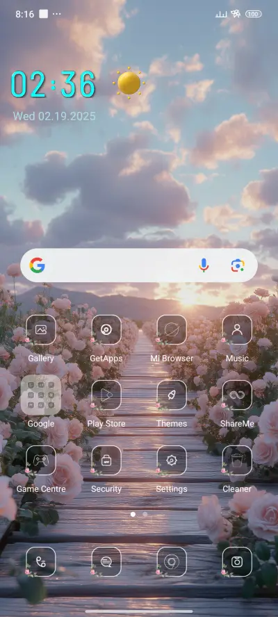 Pink flower sea - Screenshot 2