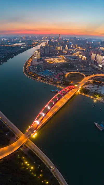 Night view of the city
