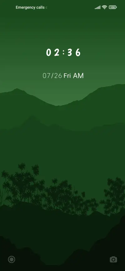 Green_mountain THEME for Xiaomi MIUI HyperOS