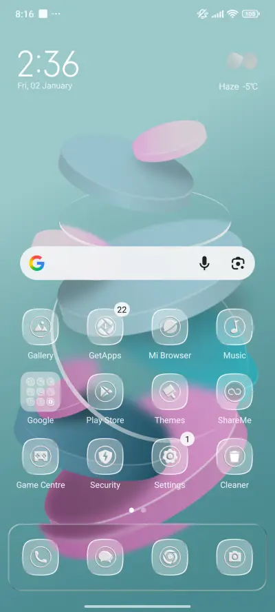 glassmorphism - Screenshot 2