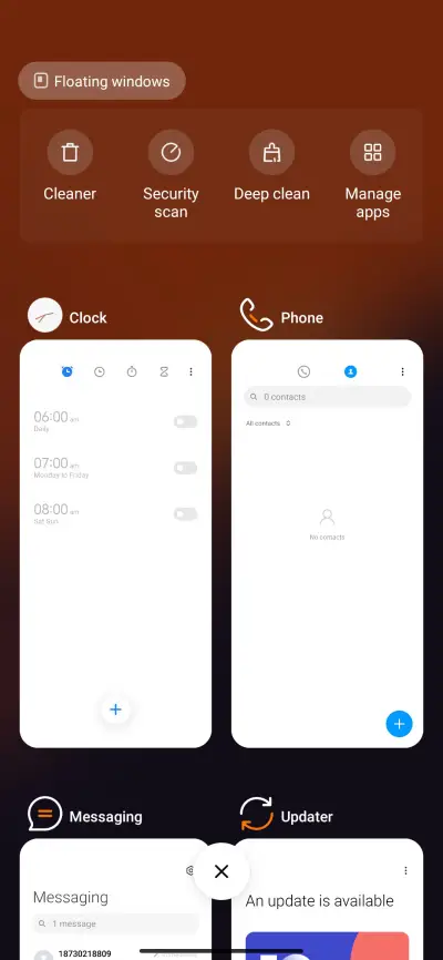 Orange dark v12 - Screenshot 4